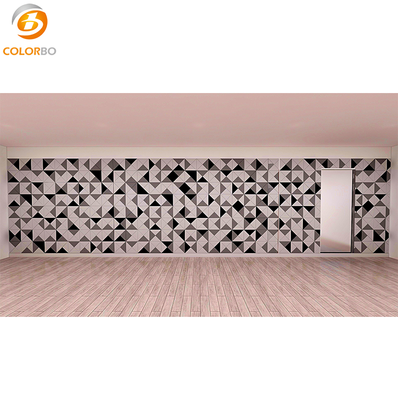 Triangle Recycled Fire Retardant PET ECO Acoustic Panel 