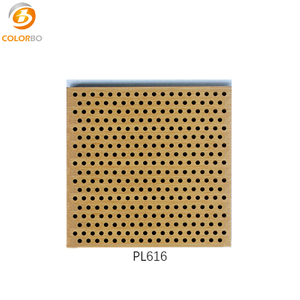 MDF Decorative Noise Absorption Wooden Wall Acoustic Panel