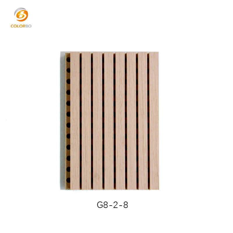New Technology Products Wooden Acoustic Panel with Groove