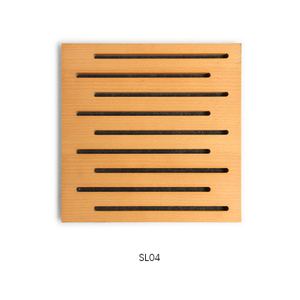 Soundproof Slot Wooden MDF Acoustic Wall Panel