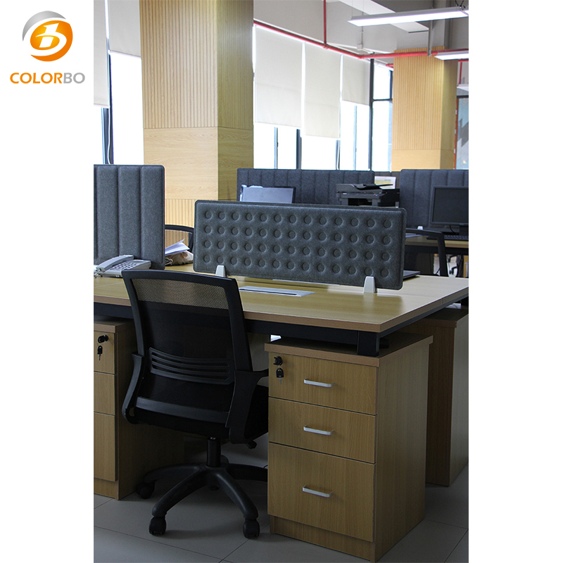 Modular Office Partition Work Station For Two People Of Ccreen